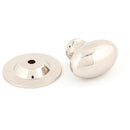 From The Anvil - Oval Cabinet Knob 33mm - Polished Nickel - 83886 - Choice Handles