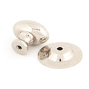 From The Anvil - Oval Cabinet Knob 33mm - Polished Nickel - 83886 - Choice Handles
