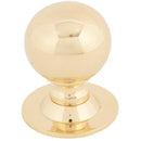 From The Anvil - Ball Cabinet Knob 31mm - Polished Brass - 83887 - Choice Handles