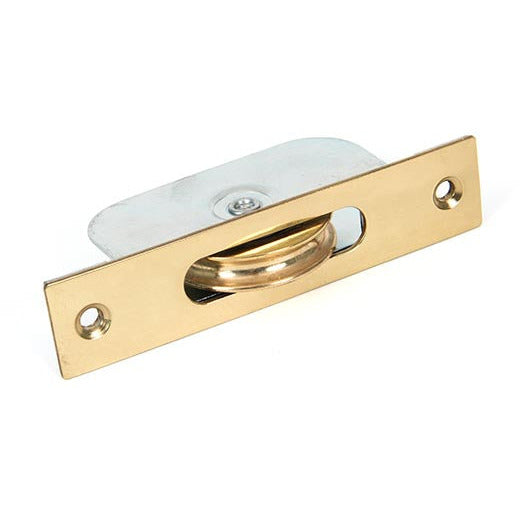 From The Anvil - Square Ended Sash Pulley 75kg - Beeswax - 83891 - Choice Handles