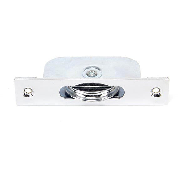 From The Anvil - Square Ended Sash Pulley 75kg - Lacquered Brass - 83894 - Choice Handles