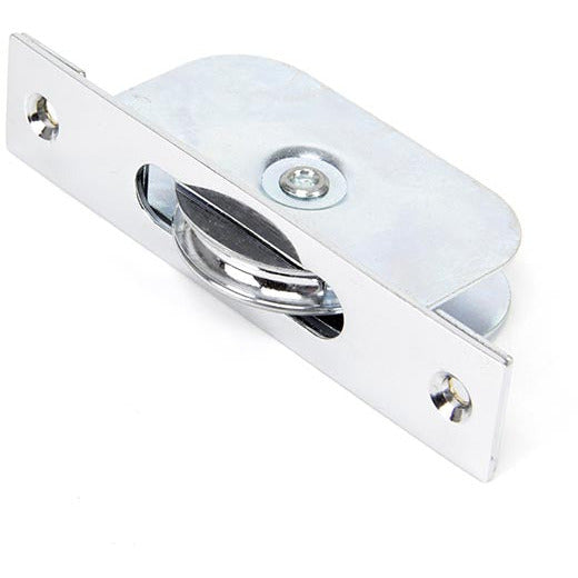 From The Anvil - Square Ended Sash Pulley 75kg - Lacquered Brass - 83894 - Choice Handles