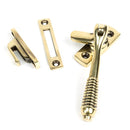 From The Anvil - Locking Reeded Fastener - Aged Brass - 83917 - Choice Handles