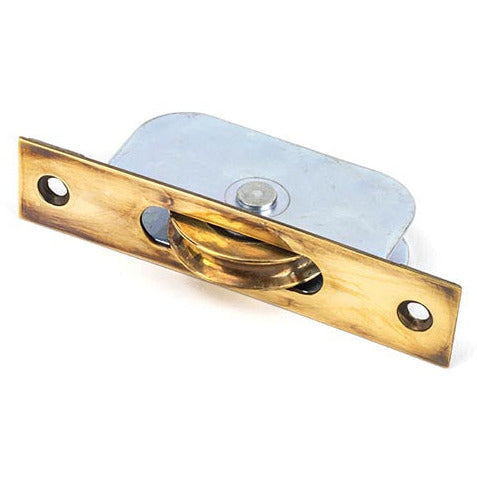 From The Anvil - Square Ended Sash Pulley 75kg - Polished Chrome - 83919 - Choice Handles