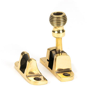 From The Anvil - Beehive Brighton Fastener (Radiused) - Aged Brass - 83932 - Choice Handles
