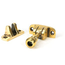 From The Anvil - Mushroom Brighton Fastener (Radiused) - Aged Brass - 83933 - Choice Handles