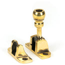 From The Anvil - Mushroom Brighton Fastener (Radiused) - Aged Brass - 83933 - Choice Handles