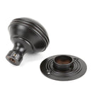 From The Anvil - 63mm Prestbury Mortice/Rim Knob Set - Aged Bronze - 83946 - Choice Handles