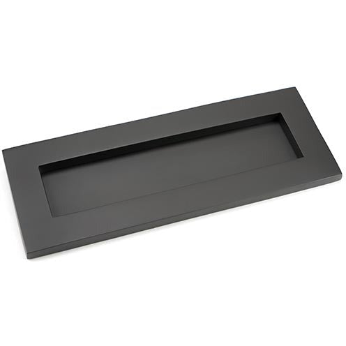 From The Anvil - Small Letter Plate - Aged Bronze - 83961 - Choice Handles