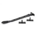 From The Anvil - 8" Reeded Stay - Aged Bronze - 83968 - Choice Handles