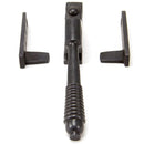 From The Anvil - Night-Vent Locking Reeded Fastener - Aged Bronze - 83971 - Choice Handles