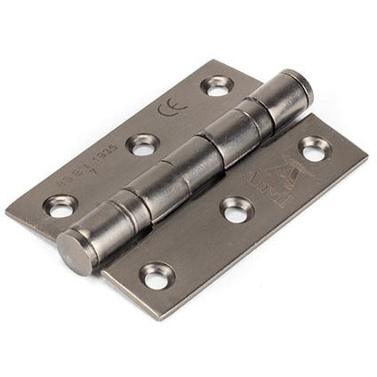 From The Anvil - 3" Ball Bearing Butt Hinge (pair) ss - Aged Bronze - 83976 - Choice Handles