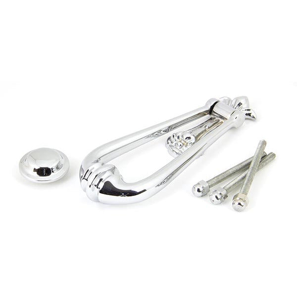 From The Anvil - Loop Door Knocker - Polished Chrome - 90018 - Choice Handles