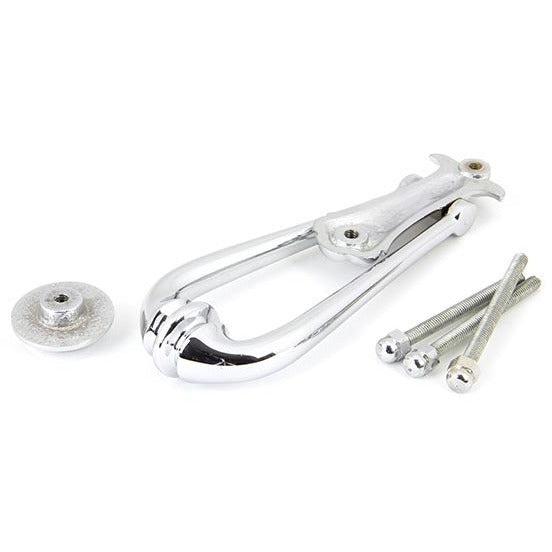 From The Anvil - Loop Door Knocker - Polished Chrome - 90018 - Choice Handles