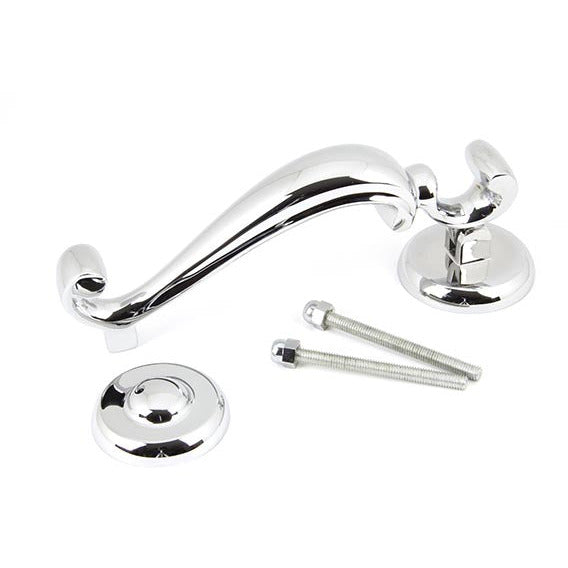 From The Anvil - Doctors Door Knocker - Polished Chrome - 90019 - Choice Handles
