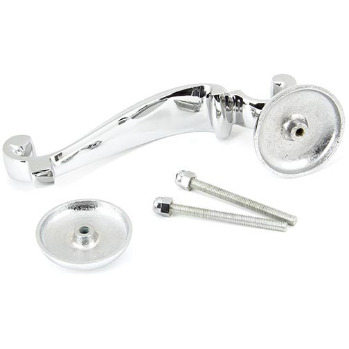 From The Anvil - Doctors Door Knocker - Polished Chrome - 90019 - Choice Handles