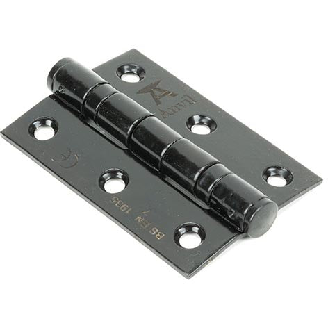 From The Anvil - 3" Ball Bearing Butt Hinge (Pair) ss - Black - 90022 - Choice Handles