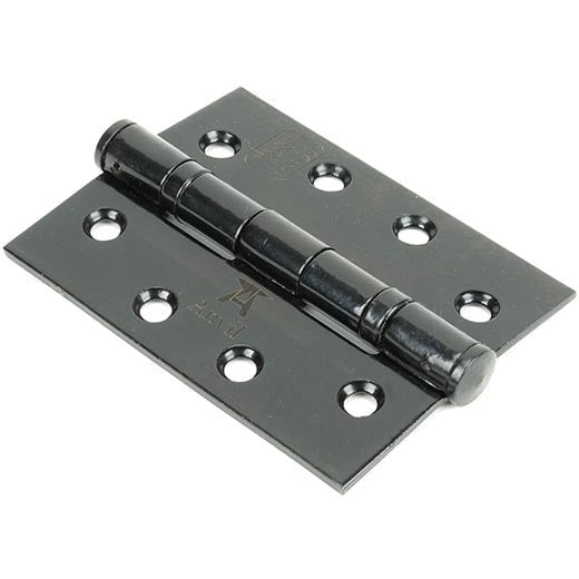 From The Anvil - 4" Ball Bearing Butt Hinge (Pair) ss - Black - 90023 - Choice Handles