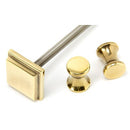 From The Anvil - Slimline Art Deco Door Knocker - Aged Brass - 90028 - Choice Handles