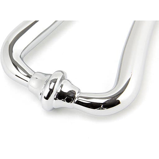 From The Anvil - Slimline Art Deco Door Knocker - Polished Chrome - 90033 - Choice Handles