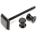 From The Anvil - Slimline Art Deco Door Knocker - Black - 90034 - Choice Handles