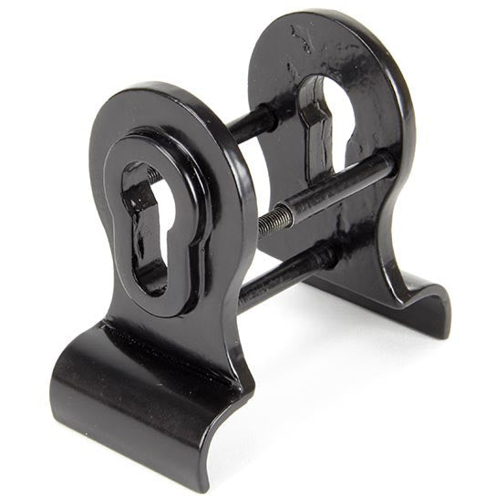 From The Anvil - Euro Door Pull (Back to Back fixings) - Black - 90039 - Choice Handles