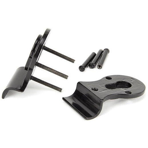 From The Anvil - Euro Door Pull (Back to Back fixings) - Black - 90039 - Choice Handles