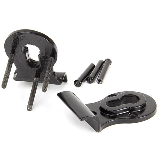 From The Anvil - Euro Door Pull (Back to Back fixings) - Black - 90039 - Choice Handles