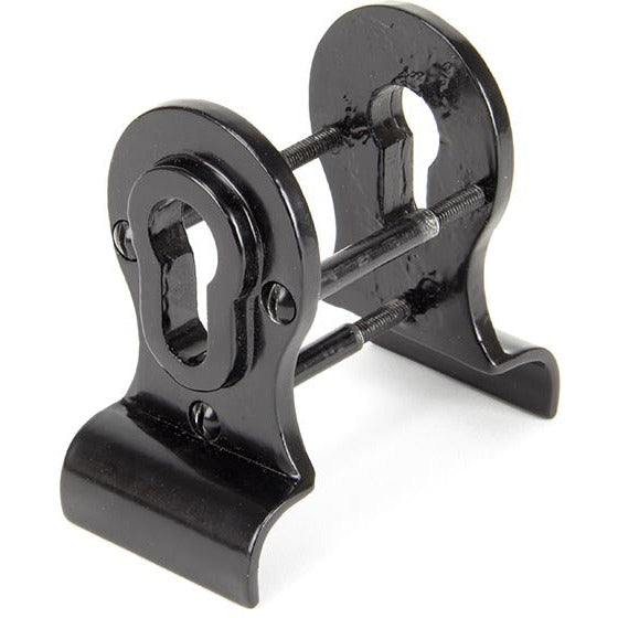 From The Anvil - Euro Door Pull (Back to Back fixings) - Black - 90039 - Choice Handles