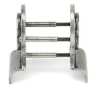 From The Anvil - 50mm Euro Door Pull (Back to Back fixings) - Pewter Patina - 90040 - Choice Handles