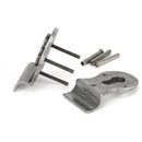 From The Anvil - 50mm Euro Door Pull (Back to Back fixings) - Pewter Patina - 90040 - Choice Handles