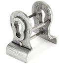 From The Anvil - 50mm Euro Door Pull (Back to Back fixings) - Pewter Patina - 90040 - Choice Handles