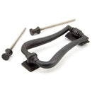 From The Anvil - Slimline Art Deco Door Knocker - Aged Bronze - 90041 - Choice Handles