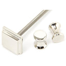 From The Anvil - Slimline Art Deco Door Knocker - Polished Nickel - 90042 - Choice Handles
