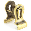 From The Anvil - 50mm Euro Door Pull (Back to Back fixings) - Aged Brass - 90065 - Choice Handles