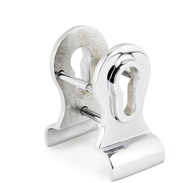 From The Anvil - 50mm Euro Door Pull (Back to Back fixings) - Polished Chrome - 90066 - Choice Handles