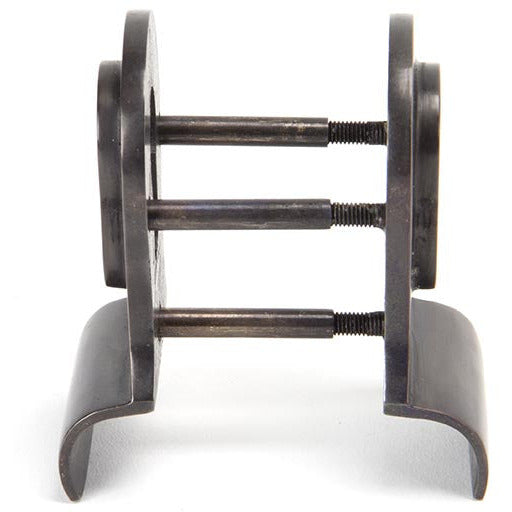 From The Anvil - 50mm Euro Door Pull (Back to Back fixings) - Aged Bronze - 90067 - Choice Handles