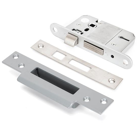 From The Anvil - 2 ½" 5 Lever BS Sashlock - Stainless Steel - 90134 - Choice Handles