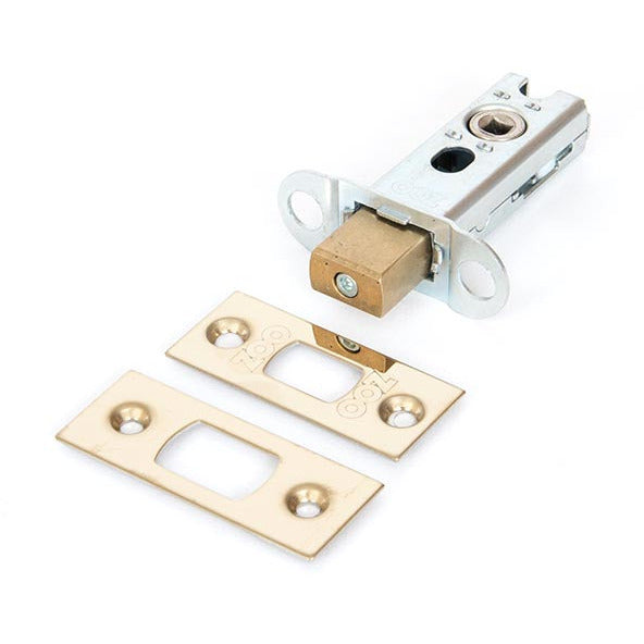 From The Anvil - 2 ½" Heavy Duty Tubular Deadbolt - PVD Brass - 90140 - Choice Handles