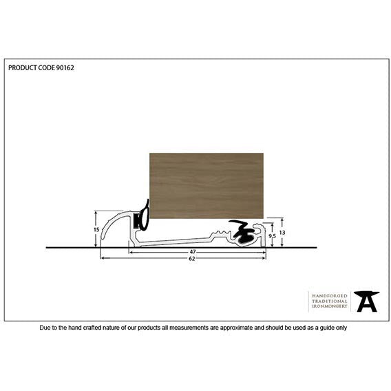 From The Anvil - 2134mm Macclex 15/2 Threshold - Aluminium - 90162 - Choice Handles