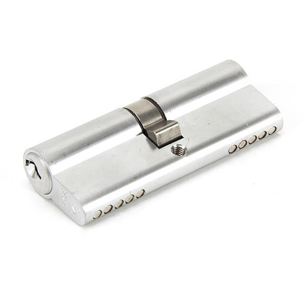 From The Anvil - 40/40 Euro Cylinder - Satin Chrome - 90215 - Choice Handles