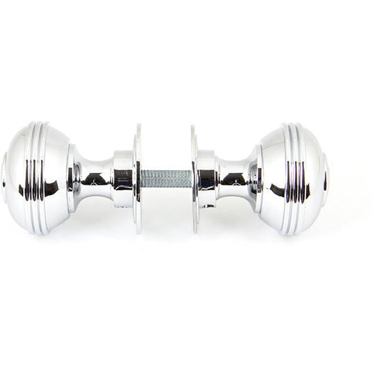 From The Anvil - 50mm Prestbury Mortice/Rim Knob Set - Polished Chrome - 90274 - Choice Handles