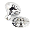 From The Anvil - 63mm Prestbury Mortice/Rim Knob Set - Polished Chrome - 90275 - Choice Handles