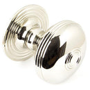 From The Anvil - Prestbury Centre Door Knob - Polished Nickel - 90276 - Choice Handles
