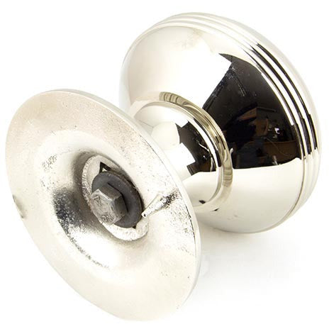 From The Anvil - Prestbury Centre Door Knob - Polished Nickel - 90276 - Choice Handles