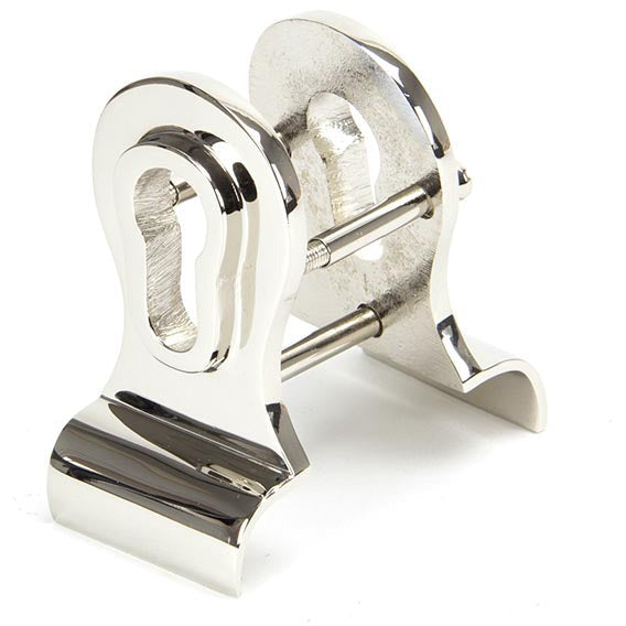 From The Anvil - 50mm Euro Door Pull (Back to Back fixings) - Polished Nickel - 90282 - Choice Handles