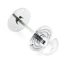 From The Anvil - Round Bathroom Thumbturn - Polished Chrome - 90284 - Choice Handles