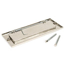 From The Anvil - Small Letter Plate - Polished Nickel - 90289 - Choice Handles