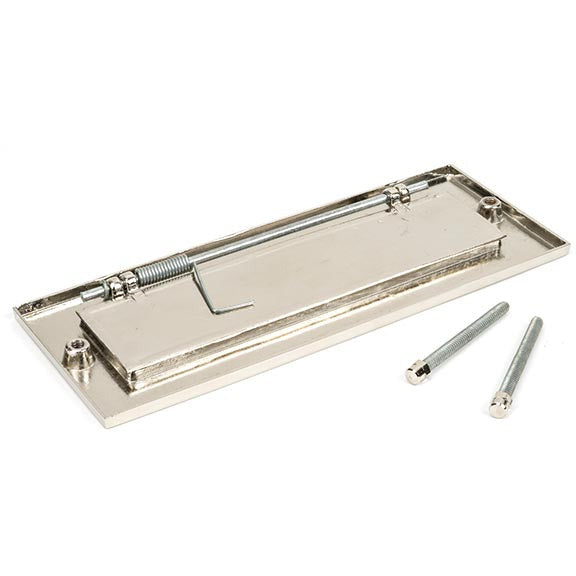 From The Anvil - Small Letter Plate - Polished Nickel - 90289 - Choice Handles