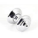 From The Anvil - Elmore Concealed Mortice Knob Set - Polished Chrome - 90296 - Choice Handles
